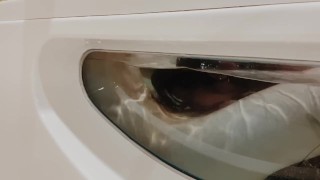 OUR HOTEL ROOM HAD A NICE JACUZZI! SO WE FUCKED IN IT!