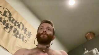Red Head Stud Teasing and Cumming with Internet Strangers