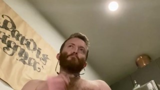 Red Head Stud Teasing and Cumming with Internet Strangers