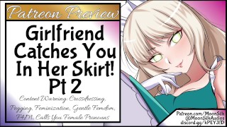 Preview Girlfriend Catches You In Her Skirt! Pt 2