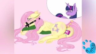 Speed Paint: Fluttershy helps Twilight study