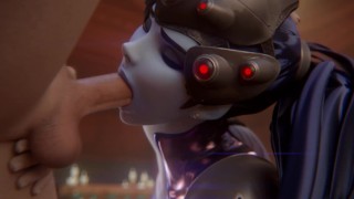 Overwatch Widowmaker face fuck - (Fpsblyck)
