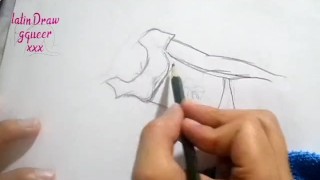 drawing latin shemale femboy sexy