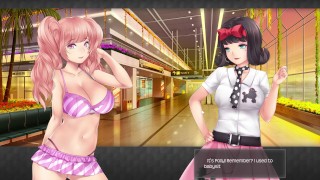 Huniepop 2 Part 20: Zoey and Lola Show Their Assholes