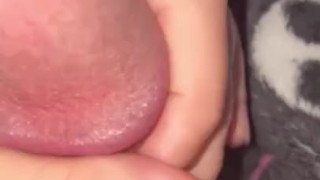 Cumshot and jerking at the lake house