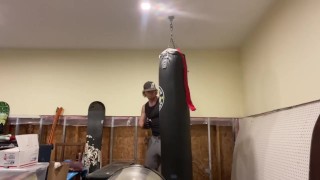 Taker POV. Creeping on the gym bro pays off 