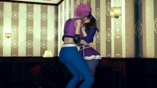 League of legends: ARCANE Caitlyn is hot by Vi
