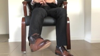 Black evening suit and Italian leather dress shoes 👞 - Manlyfoot - who wants to go to dinner tonight