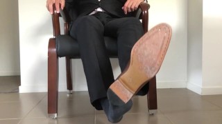 Black evening suit and Italian leather dress shoes 👞 - Manlyfoot - who wants to go to dinner tonight