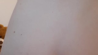 Young twink stretching holes