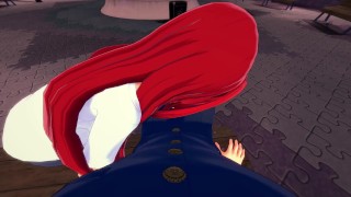 Tsukihime Aoko Aozaki Hentai