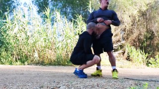 cock getting sucked in cruising area