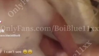 BoiBlue11xx / LIVE / Hot Guy showing his dick cumming on Tiktok live Hung Boys