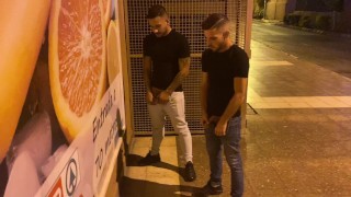 Outdoor pissing Sluts I Pablo y Sebas