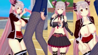 【エロゲーコイカツ！】VTuber 周防パトラ3DCG巨乳アニメ動画(バーチャルYoutuber)[Hentai Game Koikatsu! Suou Patra(Anime 3DCG Video)