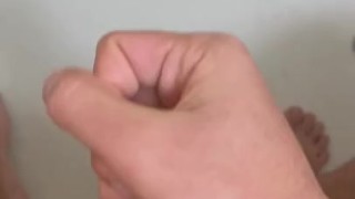 Daily jerk off, big cumshot