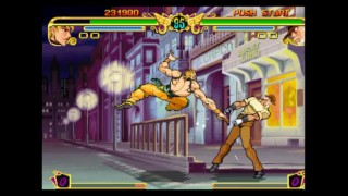 Jojo's bizarre Adventure (PS1) Arcade part 1 - Dio Brando