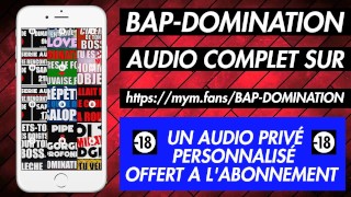 DOMINATION / Vis ta Vie de Salope Infidèle ! AUDIO PORNO GAY