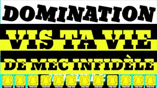 DOMINATION / Vis ta Vie de Salope Infidèle ! AUDIO PORNO GAY