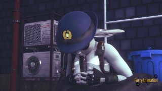 Zootropia Hentai Furry - Judy Hopps Boobjob with sucking & POV