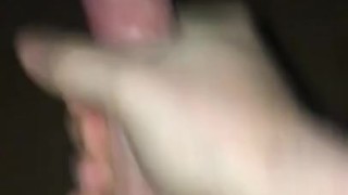 Eine meiner bisher größten Spermaladungen nach drei Tagen ohne Wixen