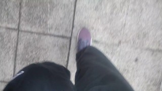 Will you walk me home and suck my cock in the elevator? and if they catch us? flacid and wet