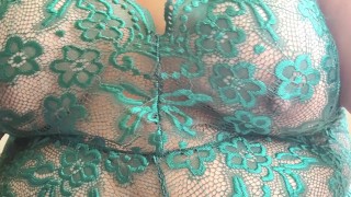 Green lingerie