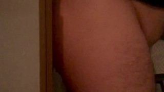 7 inch dildo in my round boy butt