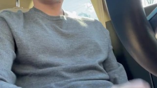 Jacking Off In The Car On Thanksgiving