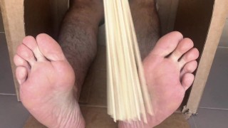 Male foot fetish advent calendar by your friend Mr Manly foot day 7
