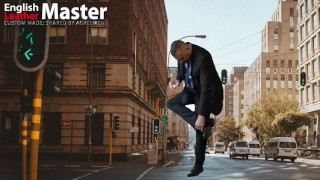 Mad scientist drinks growing potion and becomes a giant destroys city with huge feet PREVIEW