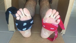 Male foot fetish advent calendar by your friend Mr Manly foot day 9