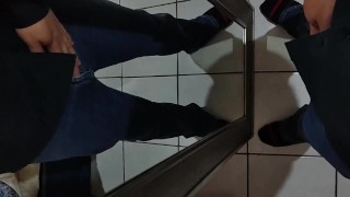 RICA CORRIDA FRENTE AL ESPEJO