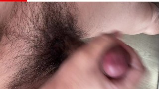 モンスター級の早漏なのに大量射精するゲイのオナニー