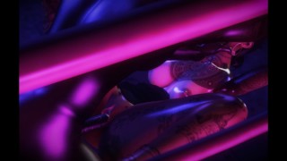 Tatted Latina Pussy Pounded by BBC in Night Club - SL (Preview)