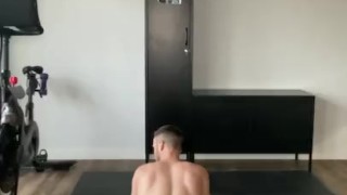 Naked Yoga Workout by @barenakedyogi OF