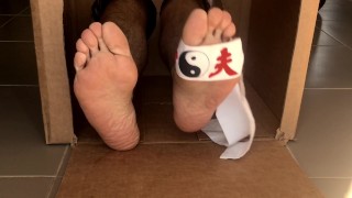 Male foot fetish advent calendar by your friend Mr Manly foot day 21