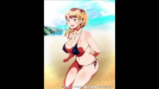 【エロアニメ紹介6】OVA義姉はヤンママ授乳中＃2 水着と浴衣と混浴温泉 爆乳人妻と海で野外セックス！([Hentai anime)