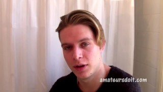 Uncut 19cm Italian Australian Straight Amateur With Fuck Me Blue Eyes Blonde Hair Cums For Us