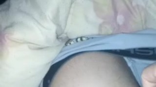 A sexy erect penis gives a lot of sperm