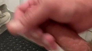 Twink Cum POV Public Shower