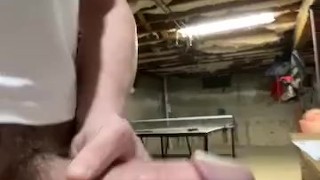 White bull monster cock growing