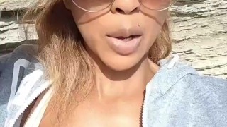 Miiana - DEFI : BAISE par un PECHEUR sur la PLAGE
