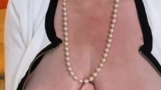 red painted long nails dildo wank 