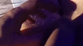 Playing with my cock