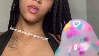 Buss a FAT LOAD before bed * Big Titty Bed Time J O I * CUM FOR ME DADDY 😍