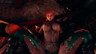 Anime NSFW Hentai Ecchi HONEY SELECT 2 WITCHER TRISS