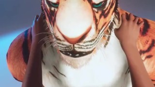 Teen Maya мeets an insatiable tiger Part 3 Wild life