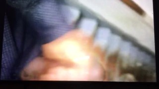 Almost got caught, Boss walks in just as I Came!