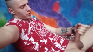 Masturbation after workouts - Roman Gisych